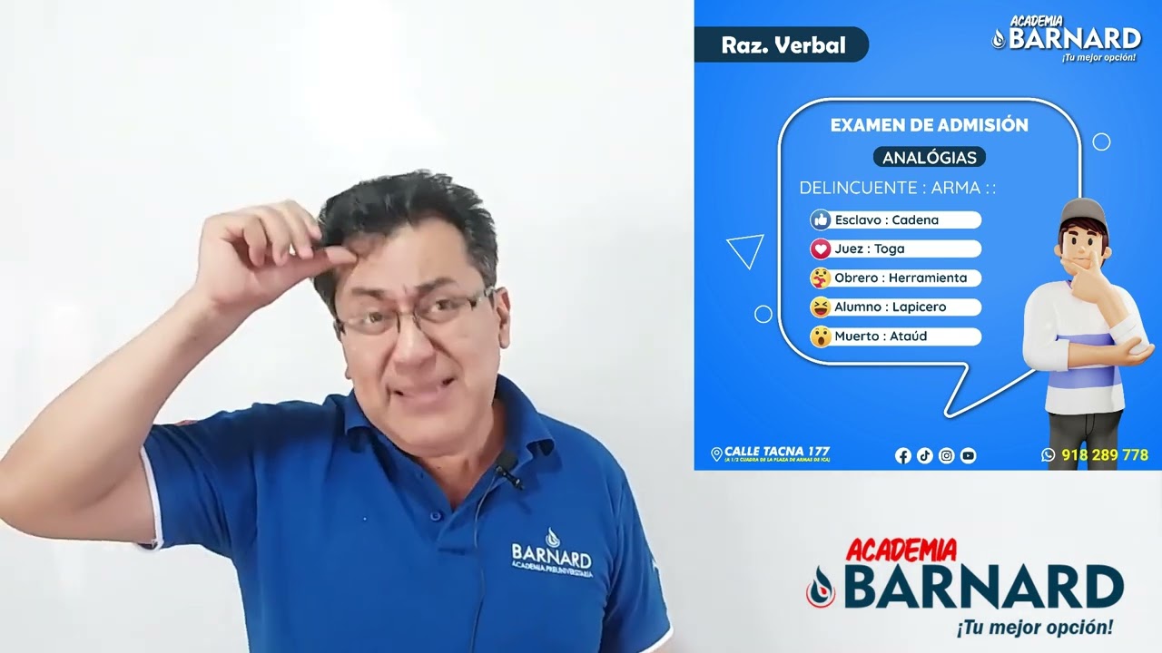 Razonamiento verbal: EJERCICIOS DE ANALOGÍAS