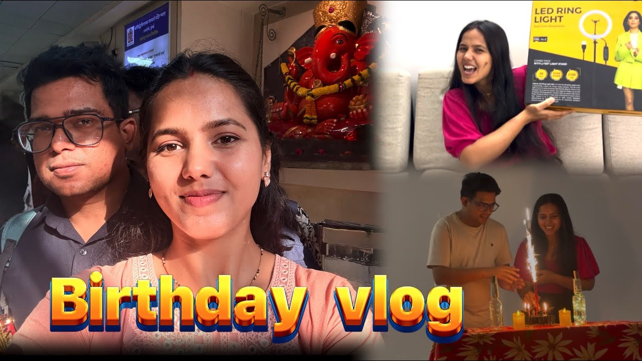 Special Darshan Siddhivinayak Temple🛕|| Birthday Vlog💐|| Birthday Surprise🥹