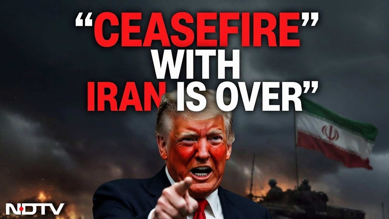 US Iran War LIVE | Trump Declares 'Ceasefire With Iran Over' | US Iran War News LIVE