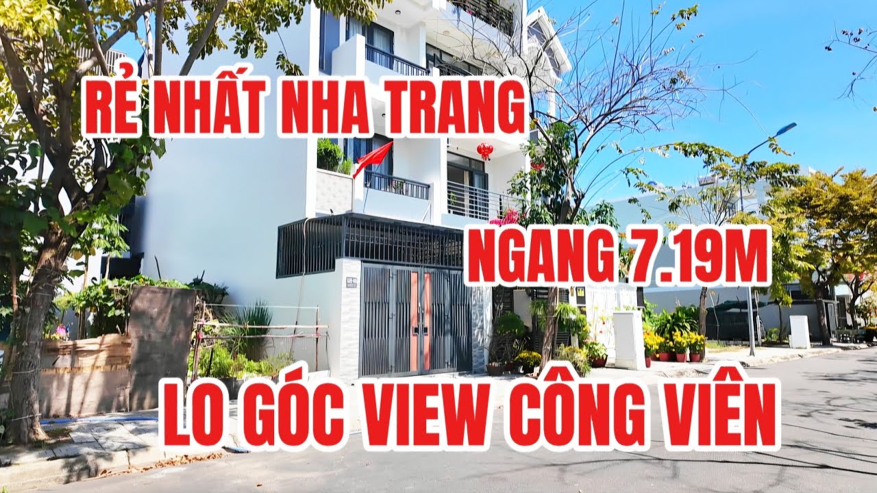 RẺ NHất Nha Trang. Lô góc View Công Viên Gần Bên Sungroup Khu đô Thị An Bình Tân Nha Trang