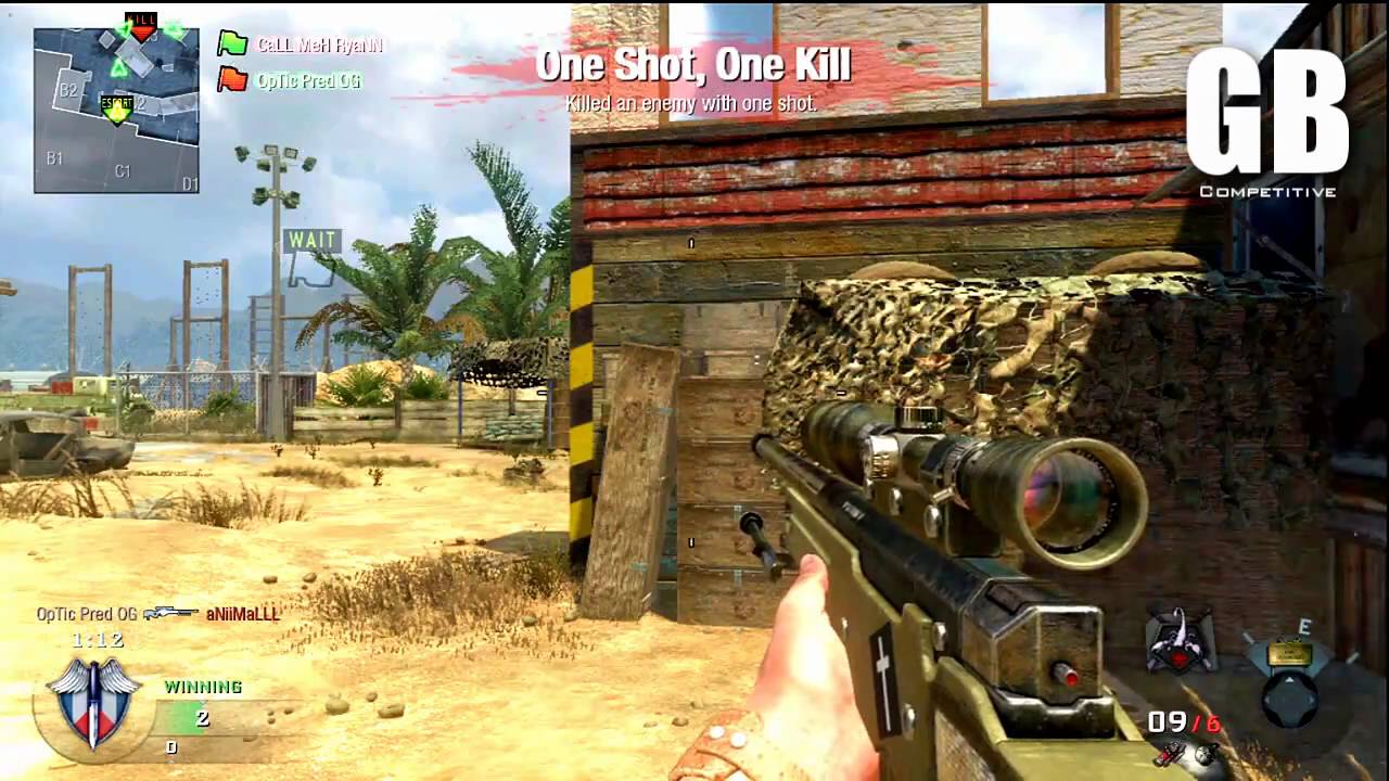 HD - Black Ops Montage 6 - OpTic Predator - Episode 6 - Powered by Evil Controllers