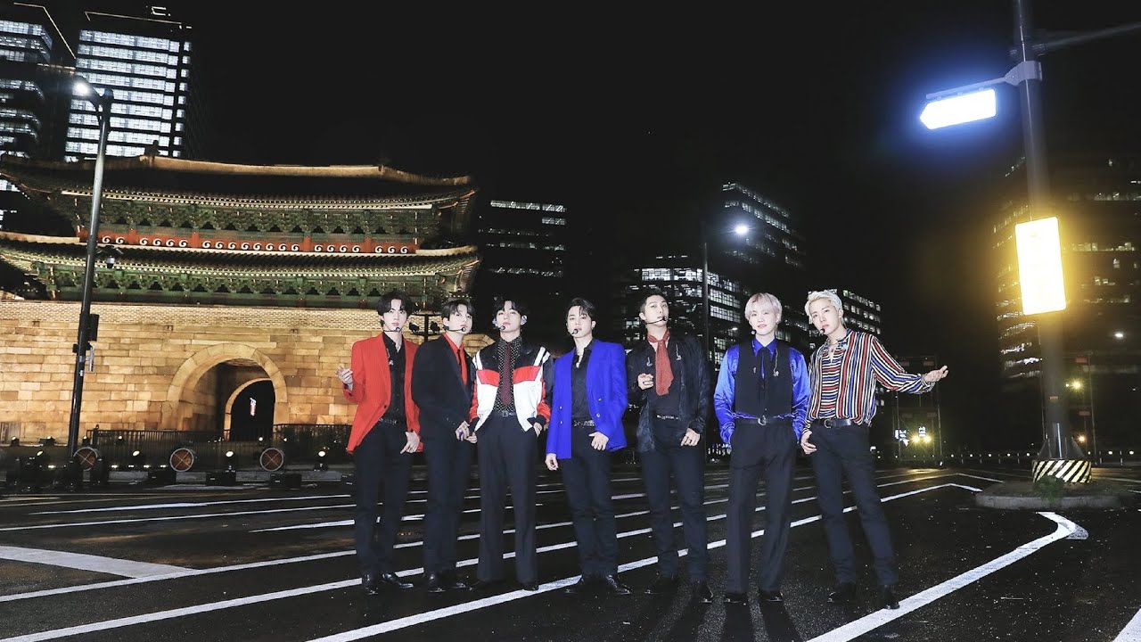 Sungnyemun (Namdaemun) in Seoul where BTS performed for Global Citizen Live