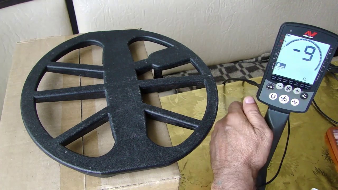 Minelab Equinox 800, маска и озвучка, полифония (лайф хак)