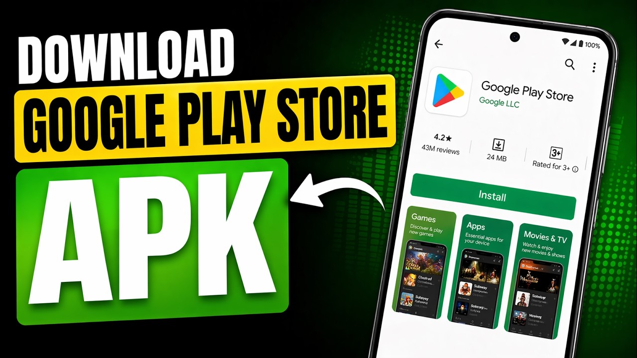 How to download & Install Google Play Store APK (2026)