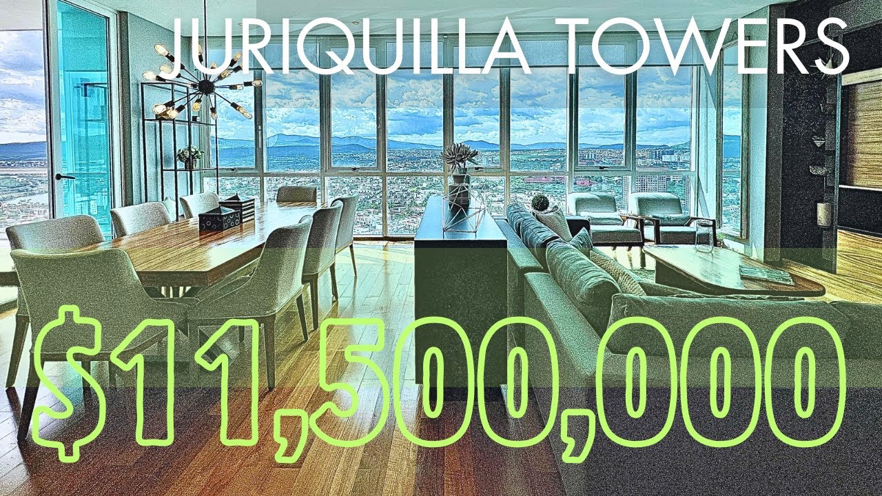 PENTHOUSE piso 27 Juriquilla TOWERS con 213 m2 de CONSTRUCCIÓN vistas ESPECTACULARES 