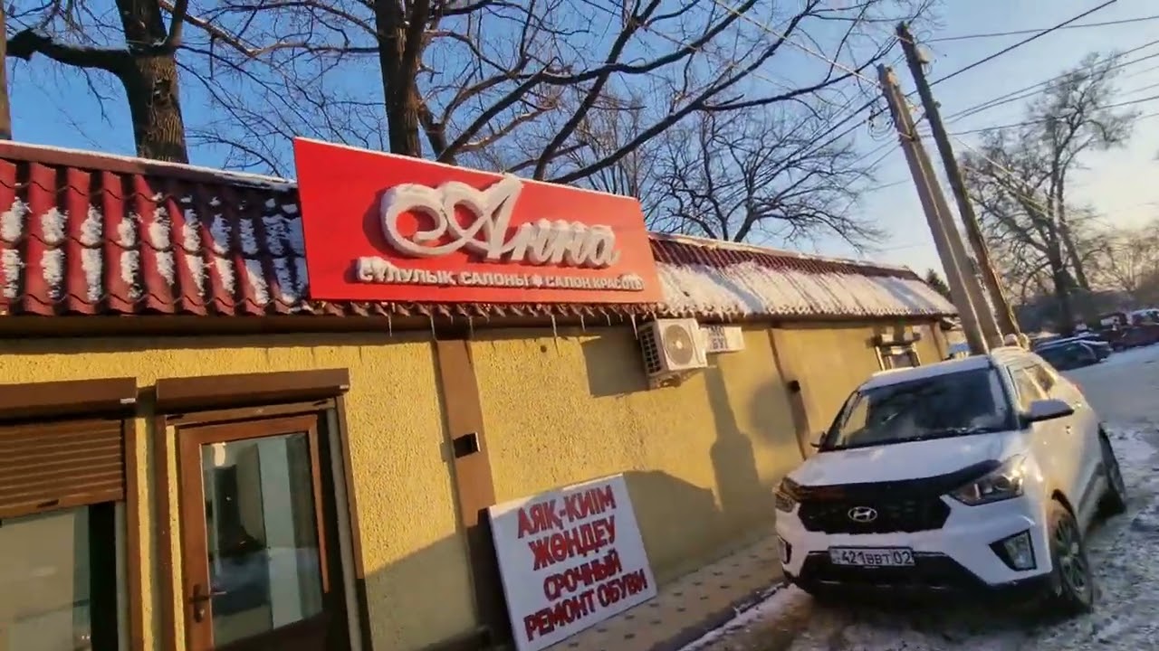Алма-Ата. Верненский рынок.  Базарчик.  в Малой Станице.  ул Менделеева.   Пик Талгар.  24 01 2025