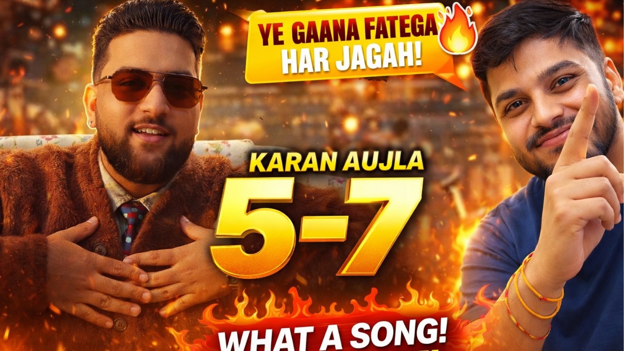 5-7 (panch saat) - Karan Aujla | Mxrci | Reaction Video | Punjabi Songs 2026 #karanaujla #dhh 