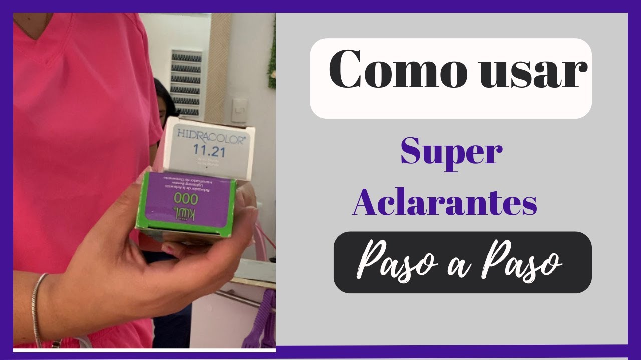 Como usar tintes Superaclantes