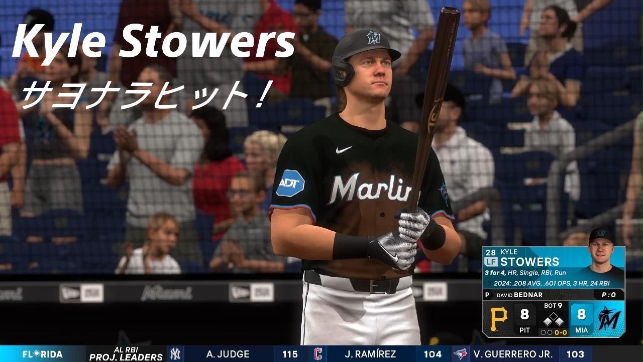 カイル・ストワーズのサヨナラヒット❗　Kyle Stowers 　MLB The Show 25