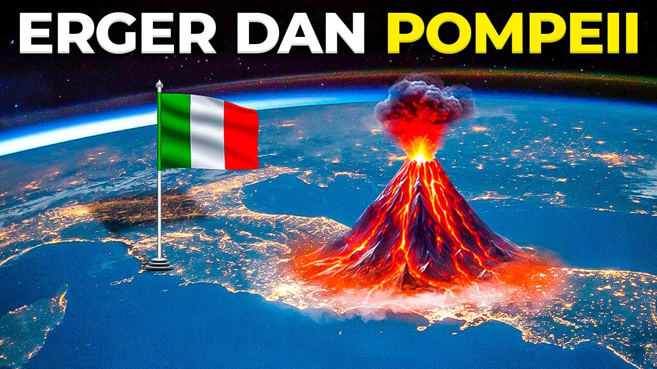 Als deze vulkaan uitbarst, zal Vesuvius erbij verbleken