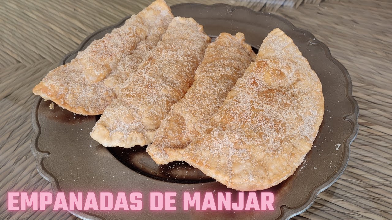 Empanadas de manjar al estilo de Veracruz | postre sin horno