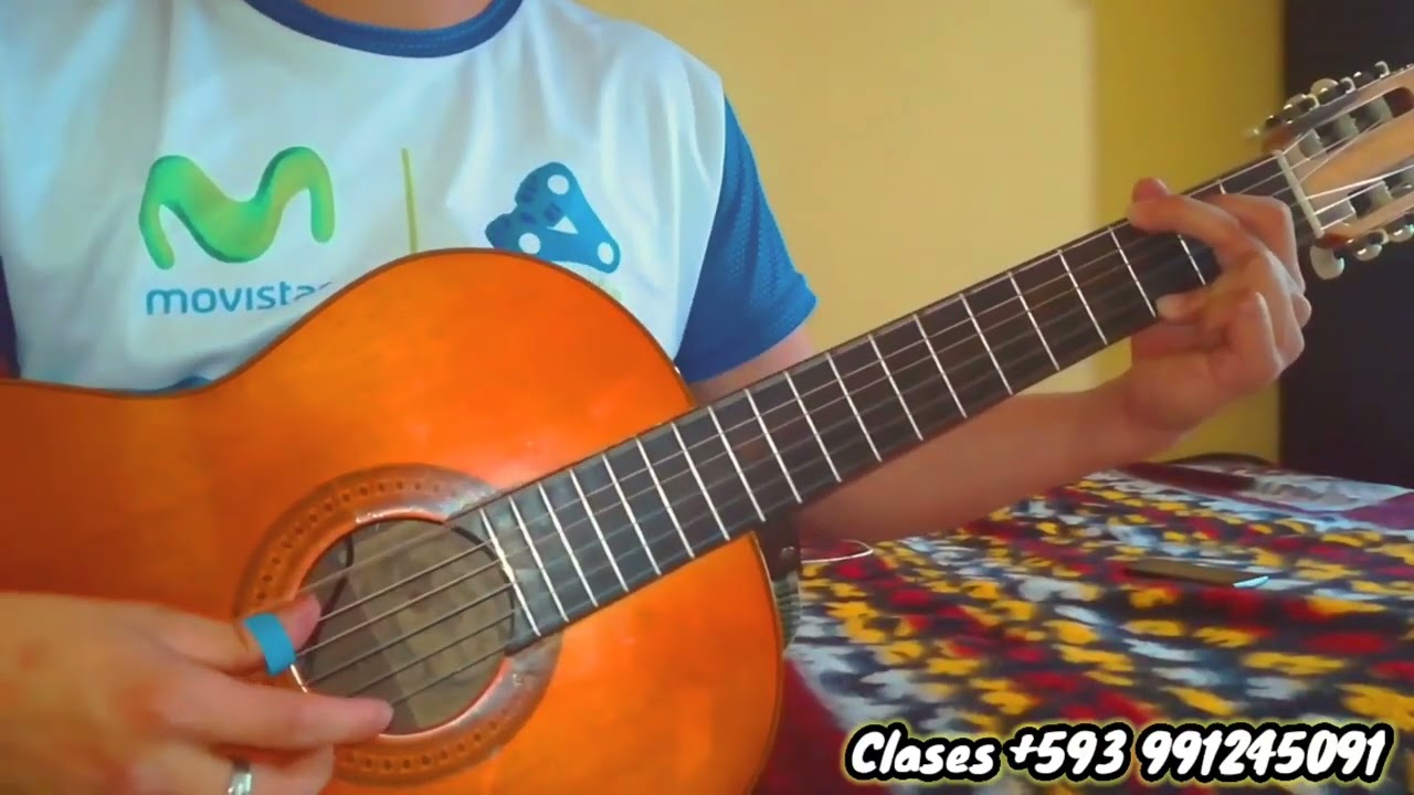 Pasillo Ecuatoriano/🇪🇨 Tutorial Guitarra/ Como tocar Paso A Paso / Ritmo, Acordes, Bajos + Llamadas