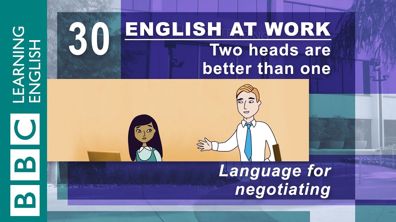 Negotiating - 30 - English at Work negotiates the best deal