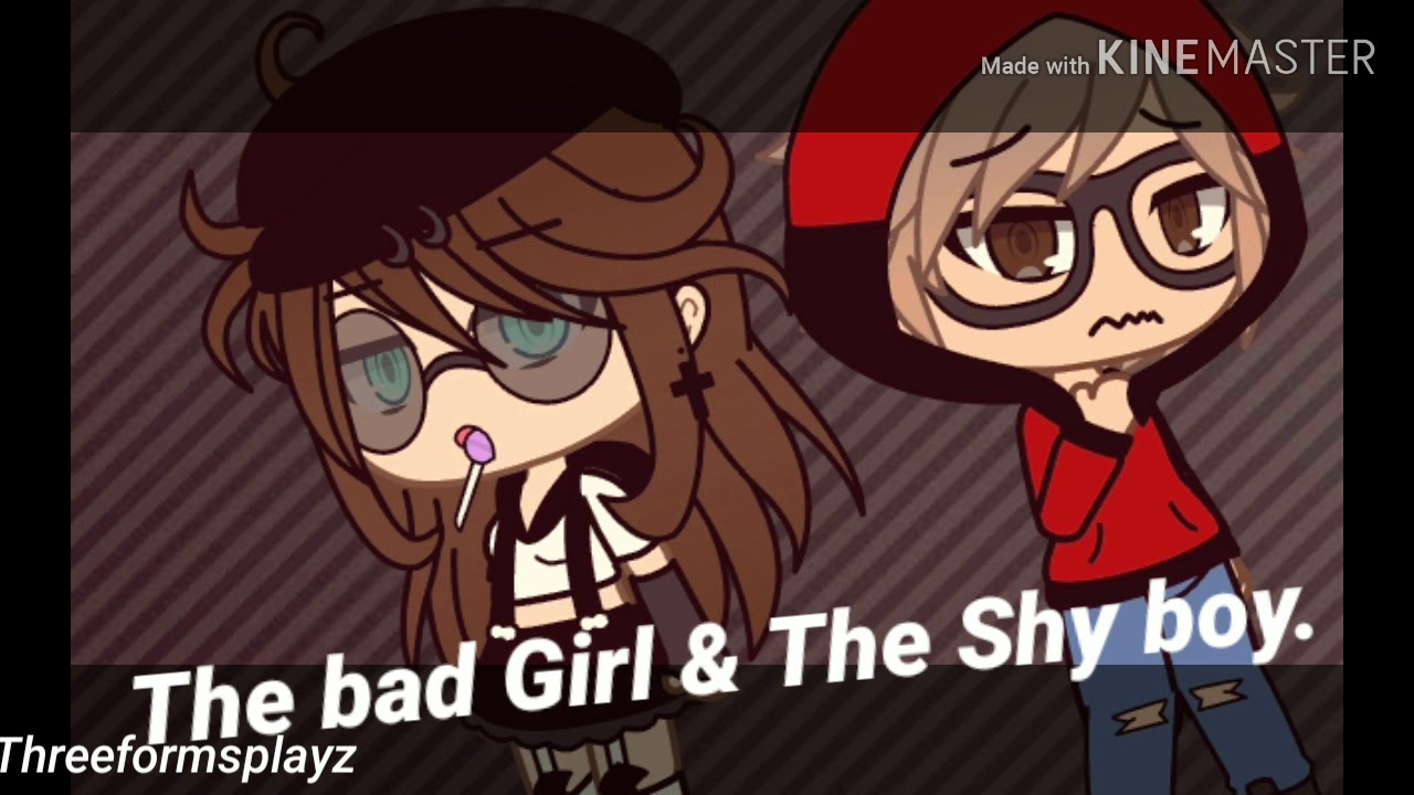 ●The Bad Girl & The Nerd Boy ●(Glvmm  idk)Gacha life.