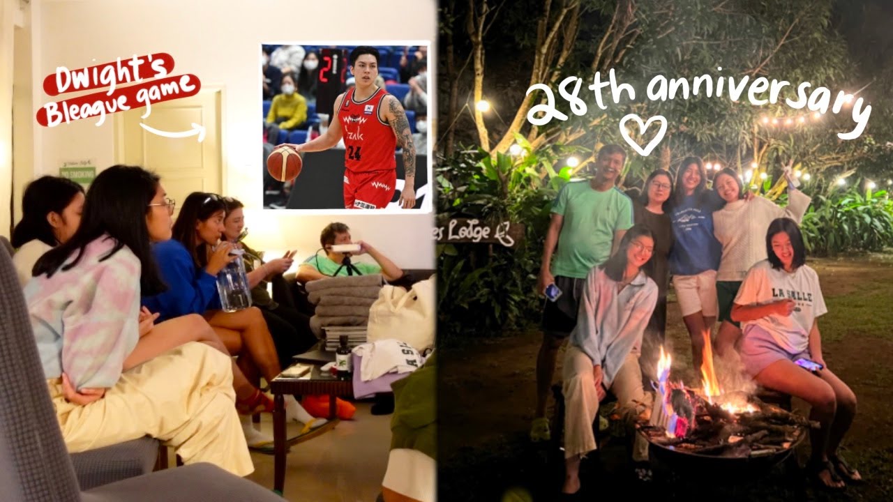 Parents Anniversary, Airbnb in Tagaytay & Watching Dwights Game! 🍃💕