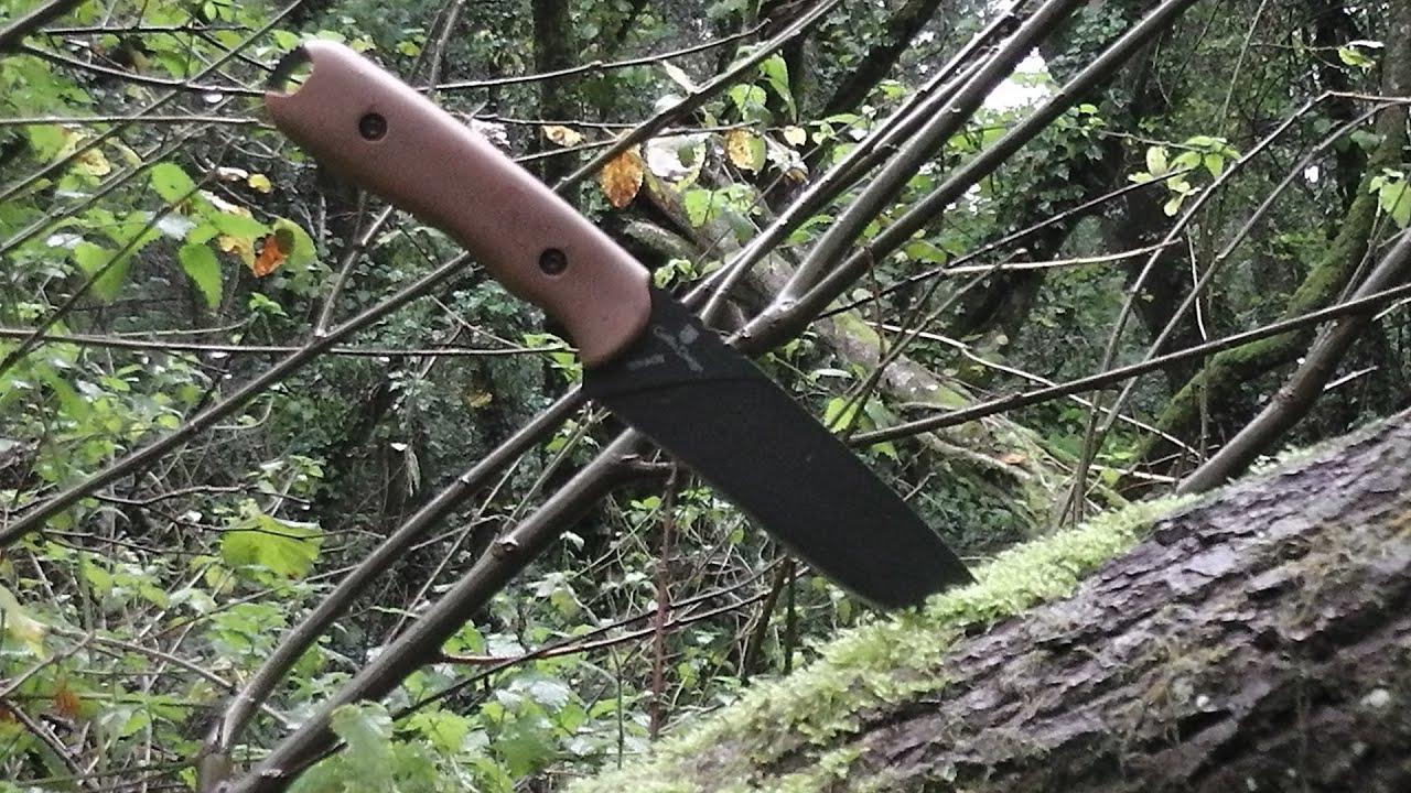 SCHRADE SCHF42D {AMAZING BUSHCRAFT KNIFE}