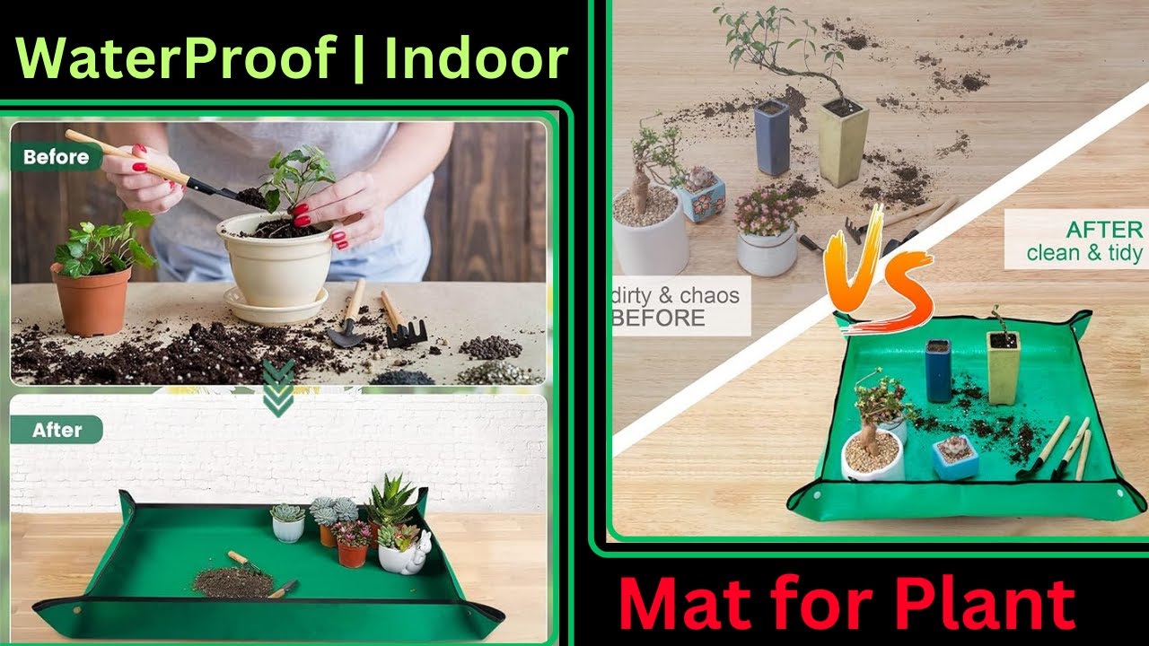 Waterproof Plant Potting Mat 🌺| Essential for Neat and Easy Gardening 🌿