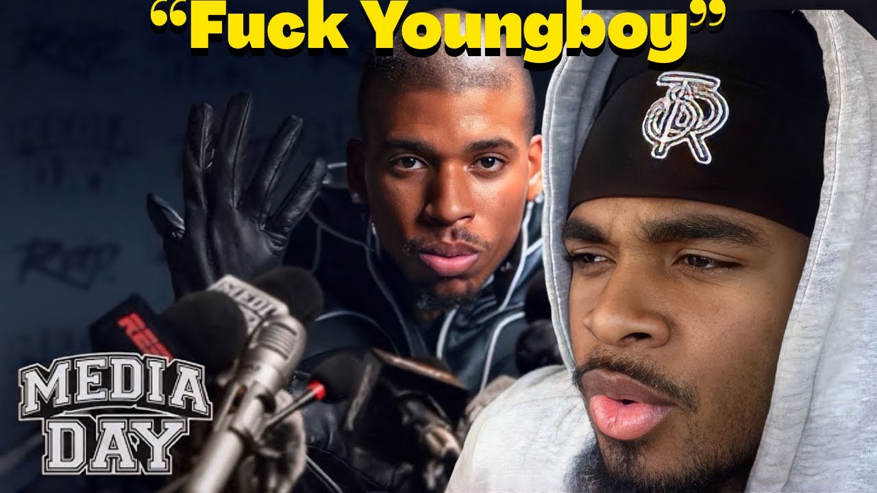 NlE Rapping Like Rent Due.. NlE The Great Media Day Freestyle (REACTION)
