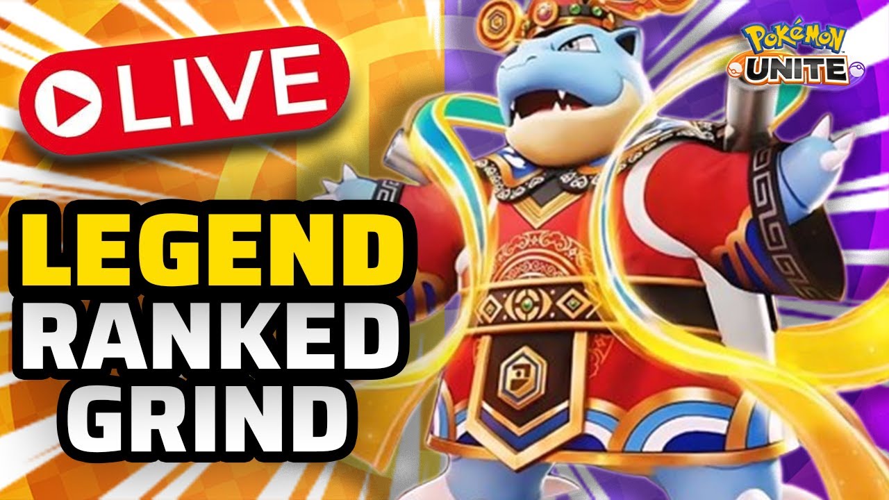 Legend Ranked Grind | Pokemon Unite Gameplay
