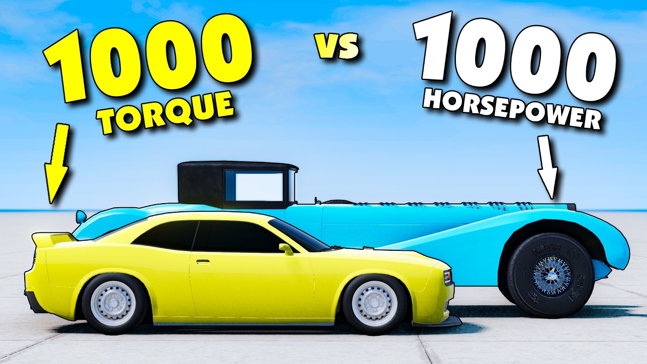 Что делает автомобиль МОЩНЕЕ &mdash; лошадиные силы или крутящий момент? (Automation | BeamNG Multiplayer)