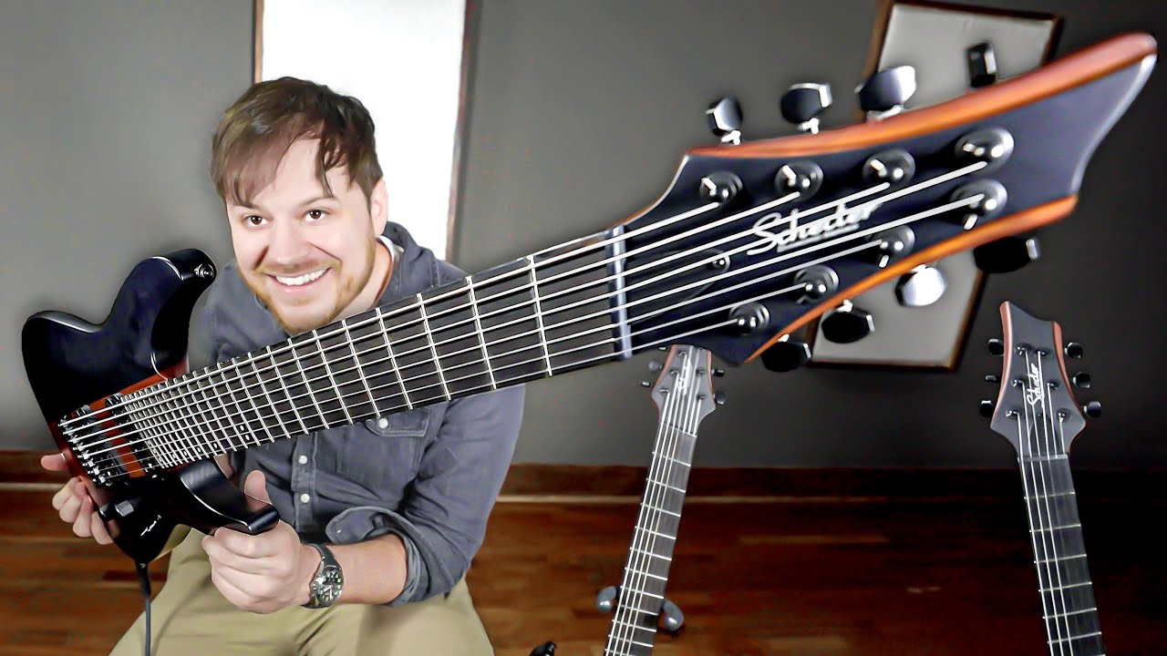 My Signature Guitars! (6,7,8 fanned frets + lefties w/ Schecter)