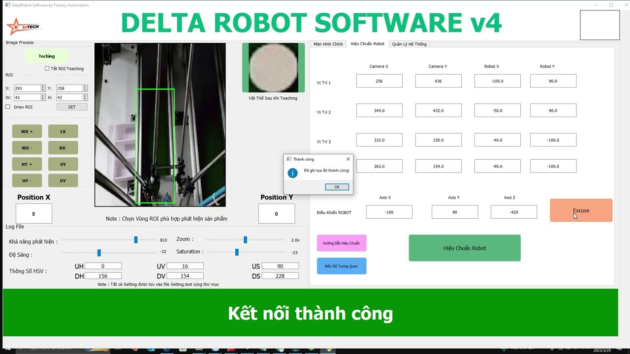 PHẦN MỀM ROBOT DELTA SOFRWARE VỚI NHIỀU TÍNH NĂNG HAY