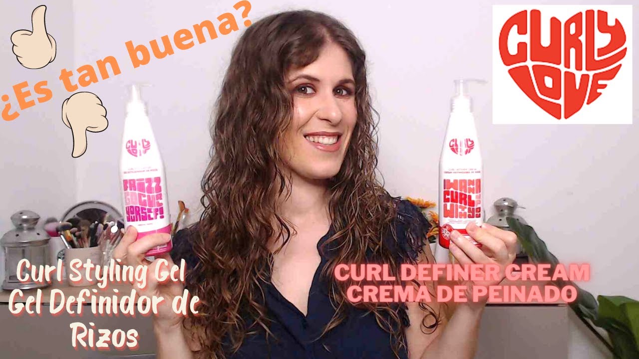 CURLY LOVE CREMA VS GEL PARA RIZOS ¿qué tan buenas son?