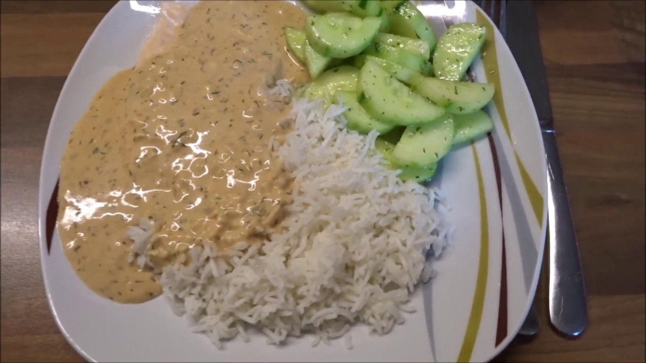* Lachs mit Dillsoße * Basmatireis * Thermomix