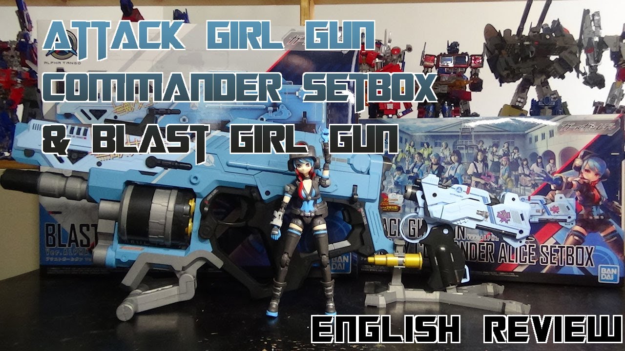 Video Review for Attack Girl Gun Commander Setbox & Blast Girl Gun