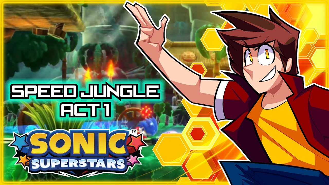 Speed Jungle Act 1 SEGA Genesis Remix - Sonic Superstars