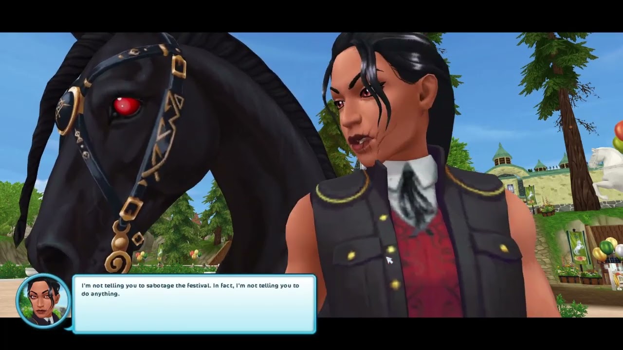 Sso Updates -Final Week of the Equestrian festival, Confronting Sabine
