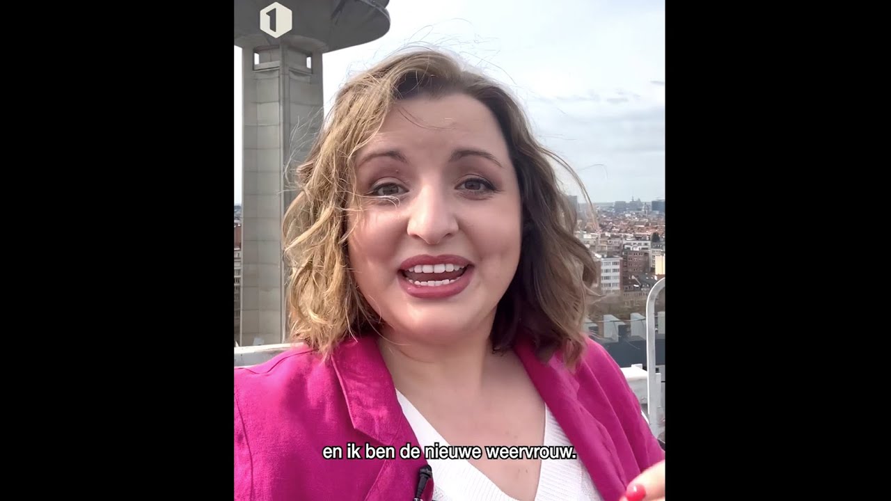 Jacotte Brokken vervangt Frank Deboosere en is nieuwe collega van VRT weervrouw Sabine Hagedoren