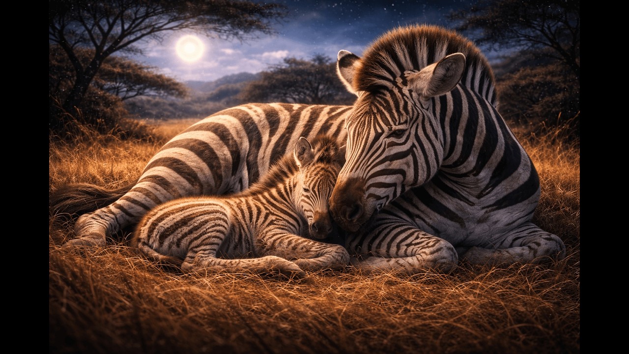 Sleepy Zebra: Gentle Piano Lullabies for Baby Sleep