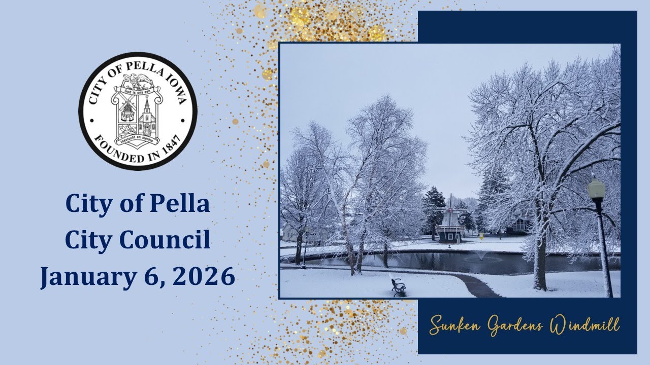 01-06-26 Pella City Council Meeting (audio only)
