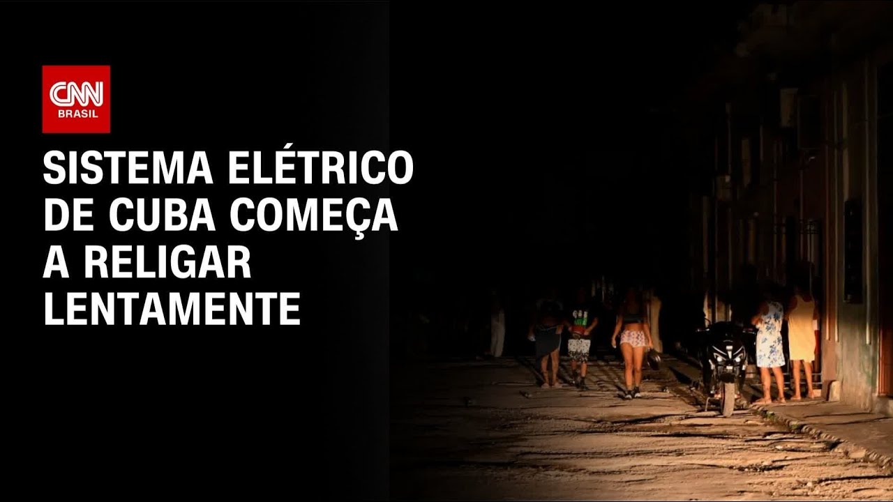 Cuba come&ccedil;a a restabelecer a energia ap&oacute;s apag&atilde;o nacional | BASTIDORES CNN
