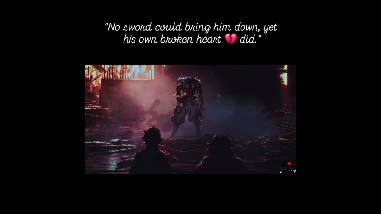 Anime Broken Love  whatsapp Status| Tamil Sad Bgm | Demon Slayer Edit | #akazaedits#demonslayeredit