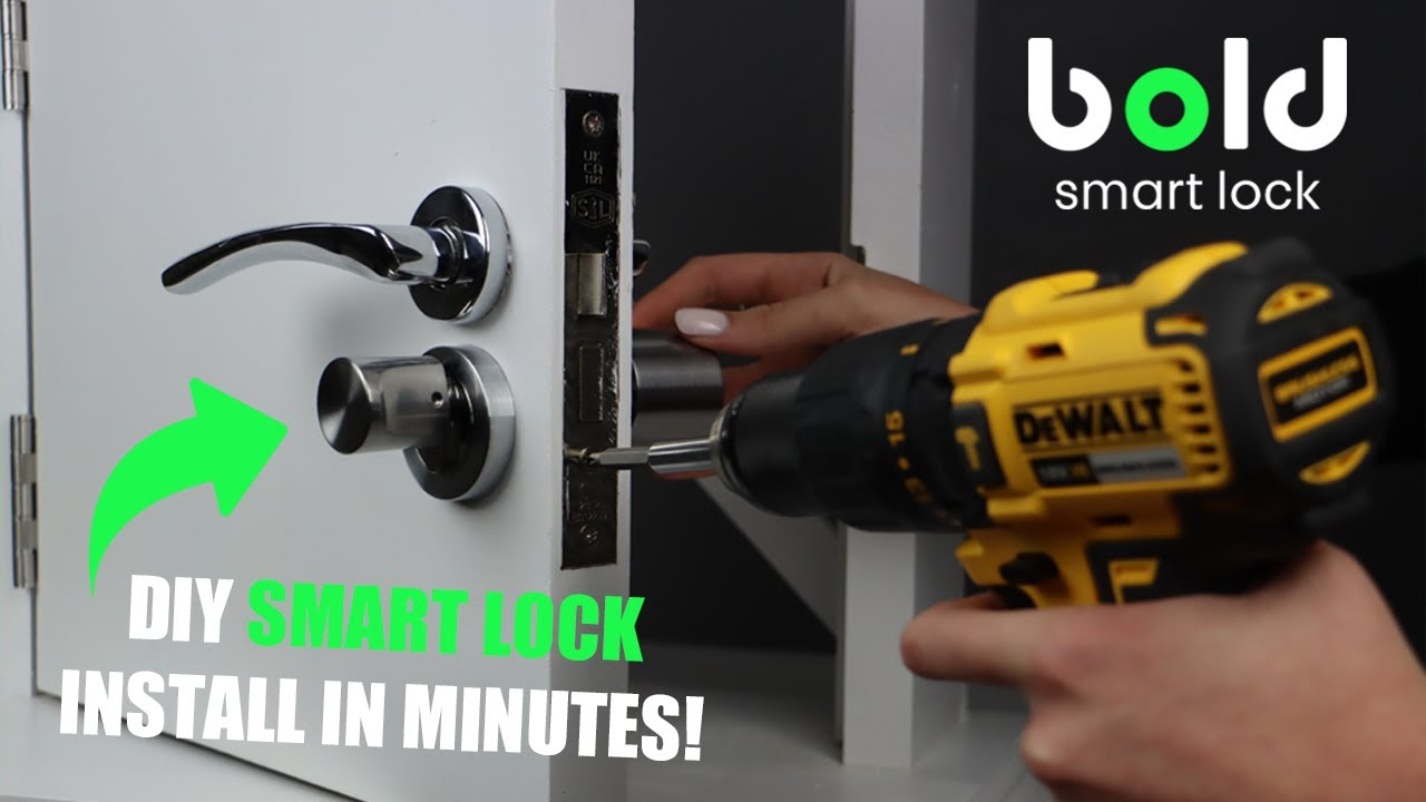 BOLD SMART LOCK real-time install | SIMPLE & HASSLE FREE Bluetooth Smart Door Lock
