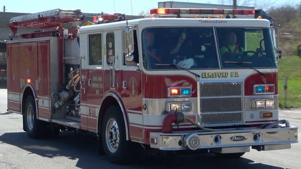 Elmsford FD Engine 237 Responding