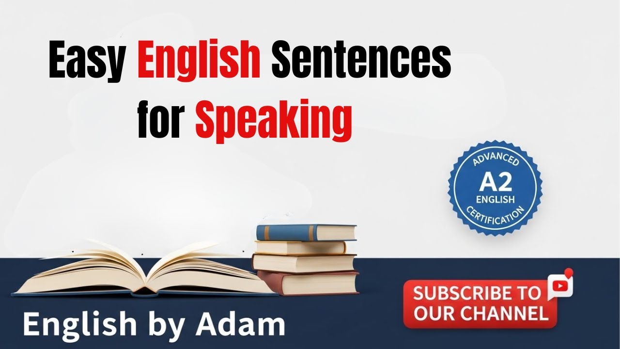 1000+ Easy English Sentences for Speaking| Learn English Easily
