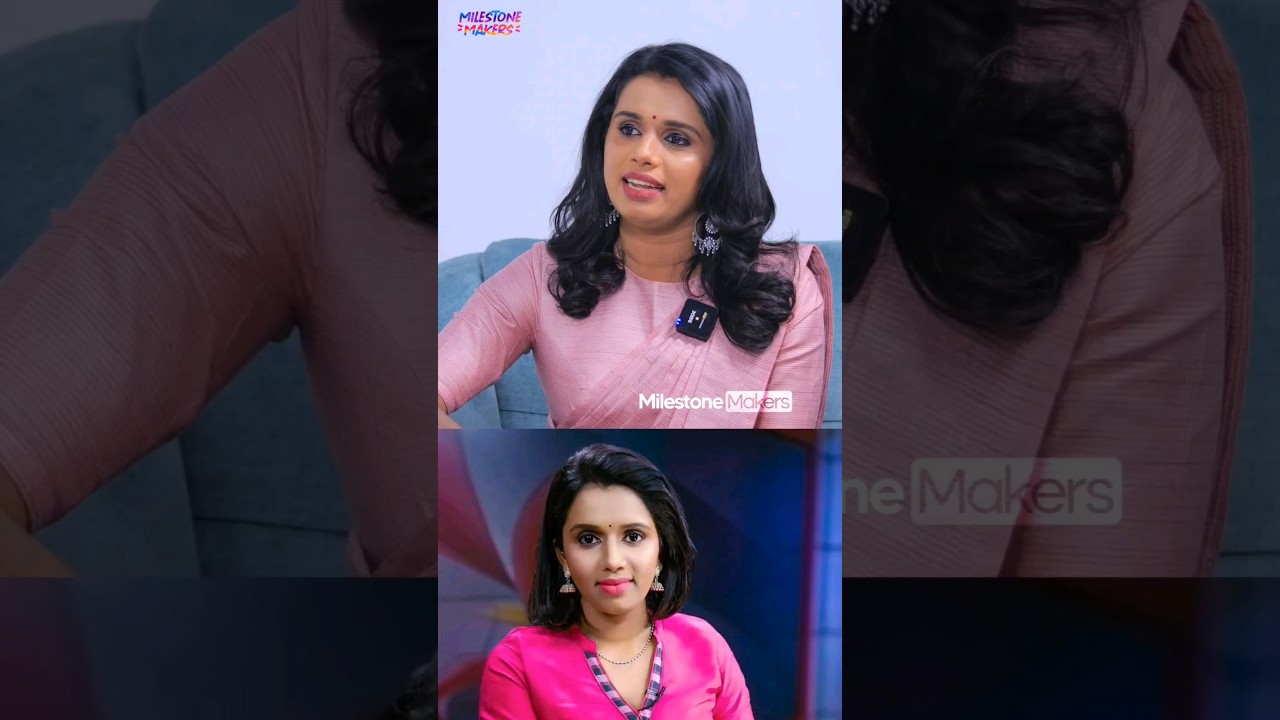 Achan Is My Only Supporter | Sujaya Parvathy News Reporter Journalist | Milestone Makers | #shorts