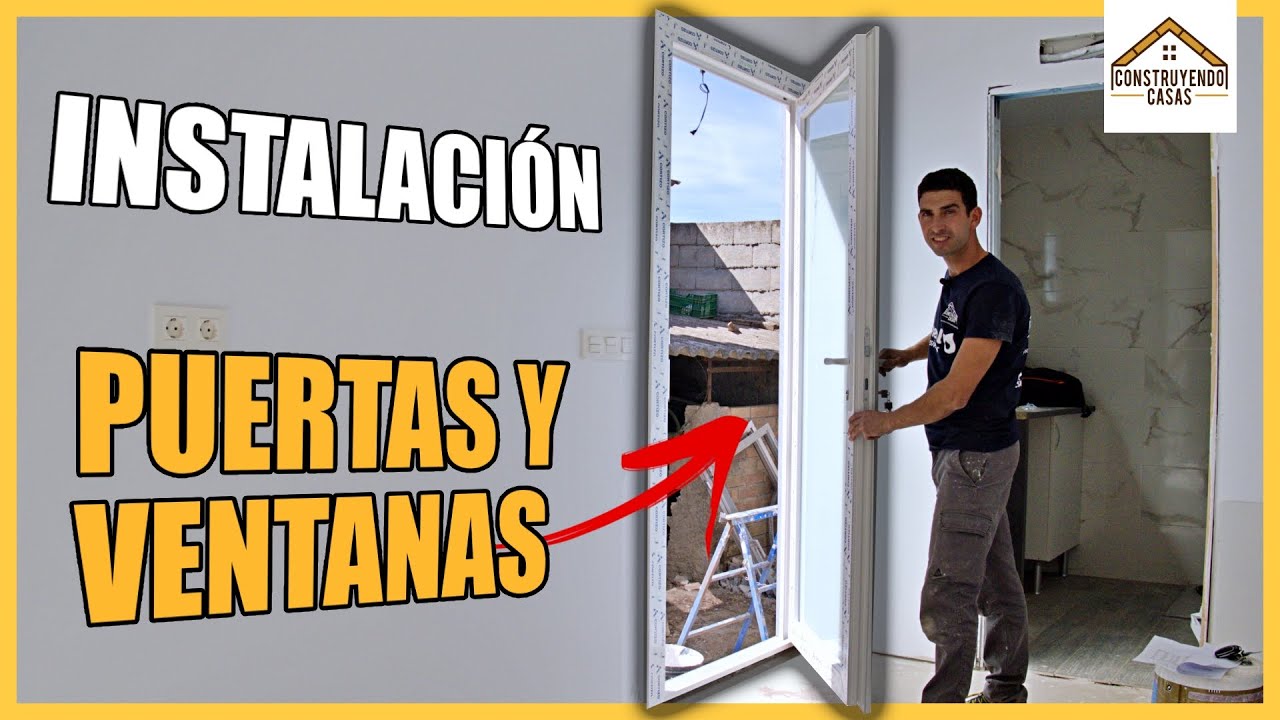 🔶Como INSTALAR VENTANAS y PUERTA PVC🔶 Guia Paso a Paso con todos los detalles y trucos