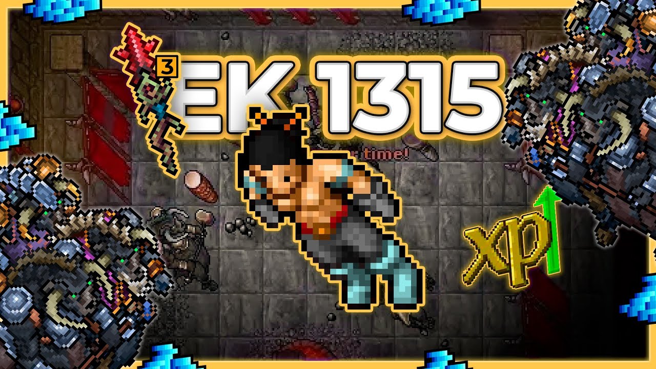 EK 1315 Hunt Solo Bulltaur Lair (Prey Loot) 8.4kk/h Raw + 3kk Profit - Tibia Hunt [15.11]