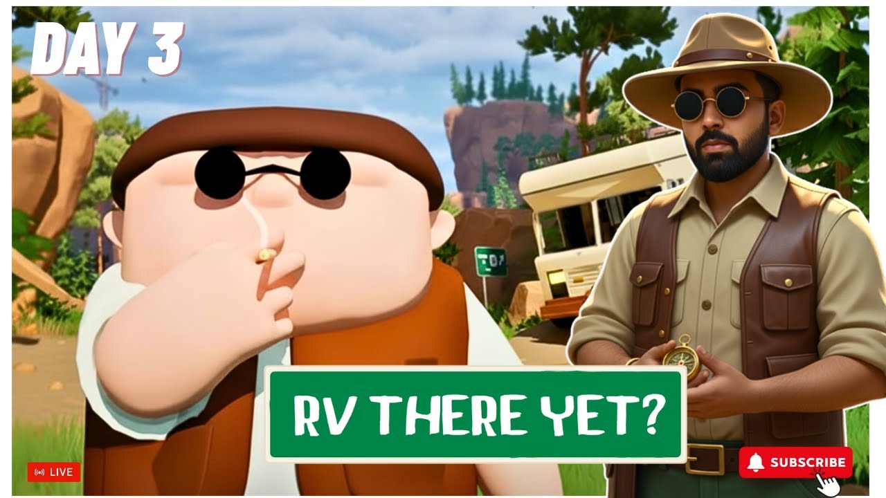 Day 3 : Road Trip Game Ya Mental Test? 😵‍💫 | RV There Yet LIVE