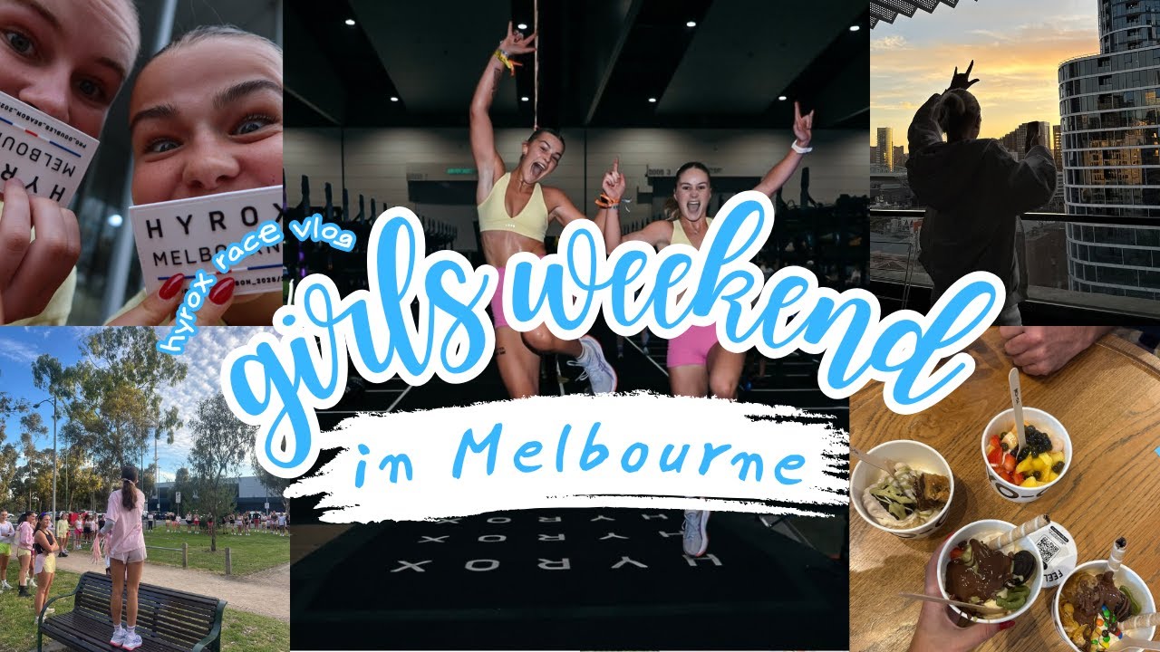 melbs hyrox weekend with my besties!!