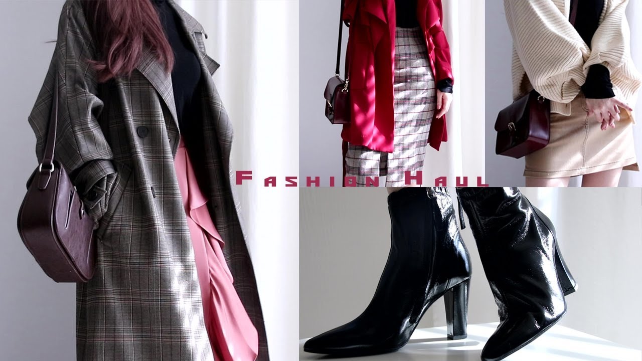가을 패션하울 & 가을 코디북 ♣ Autumn Fashion Haulㅣ 수정 Krystal
