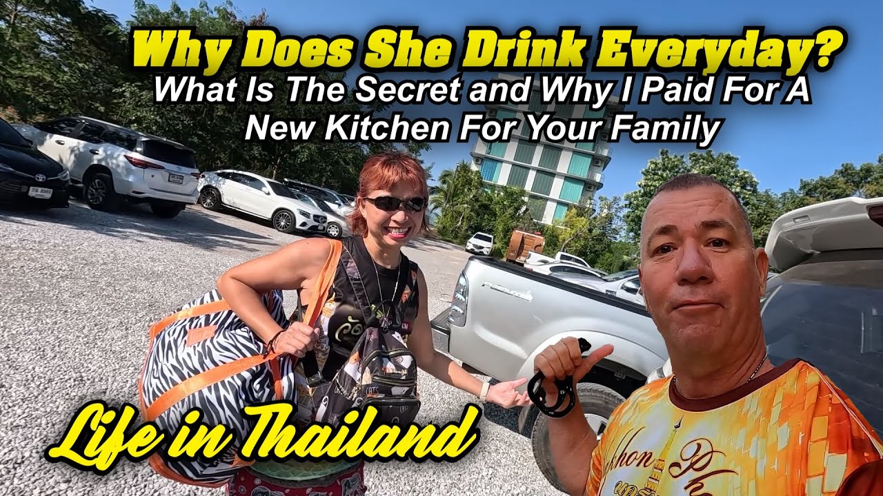 Why Does She Drink Everyday? So This Is Why I Paid For A New Kitchen For Your Family!