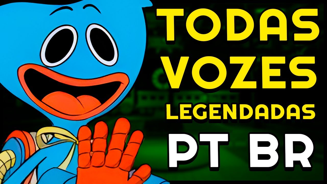 Todas as FALAS e VOZES dos personagens de POPPY PLAYTIME Capítulo 2   Legendado em PORTUGUÊS PT BR!