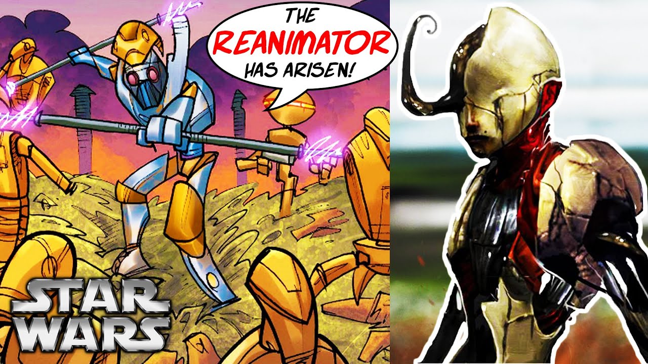 The ZOMBIE Battle Droid Who Could Reanimate Other Droids - The Reanimator - Star Wars