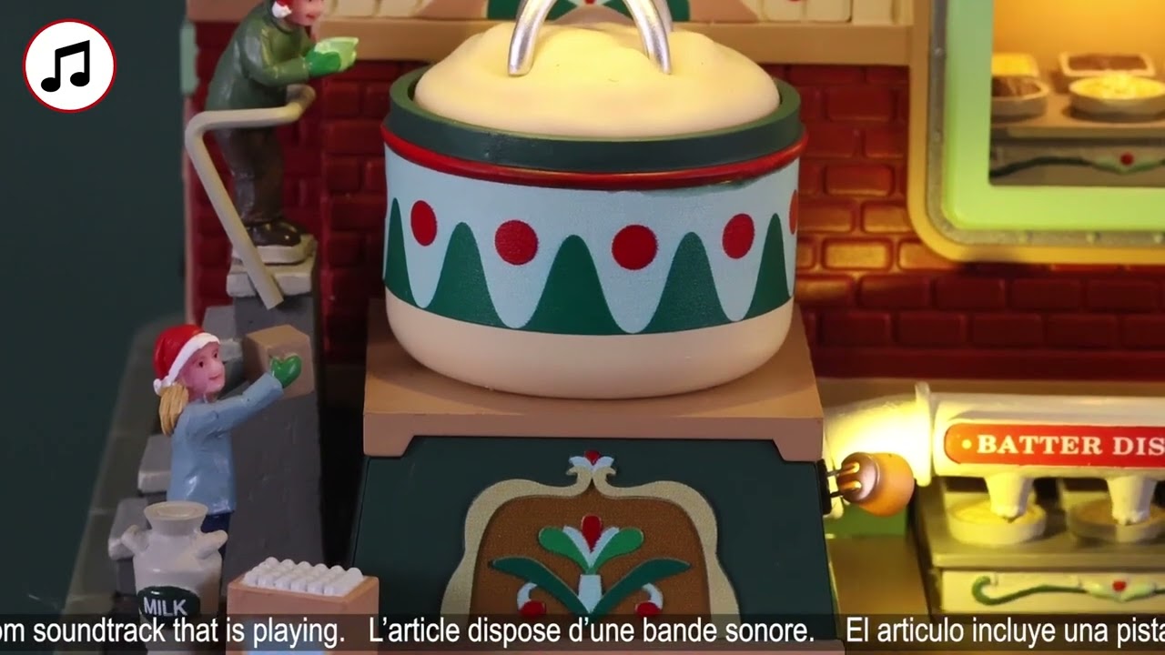 Lemax 45268 Christmas Cake Factory