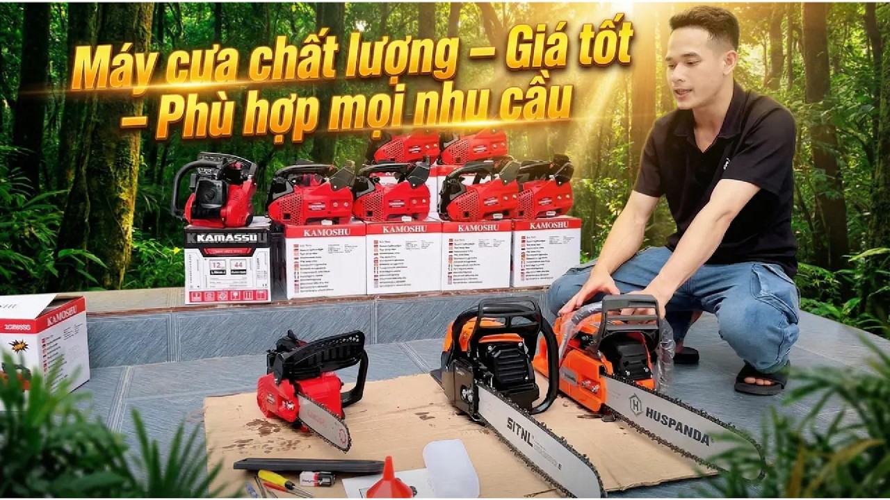 Test Thực Tế 3 Mẫu Máy Cưa Bán Chạy 2026